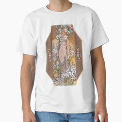 Vintage 1900s Mucha Art Nouveau Classic T-Shirt