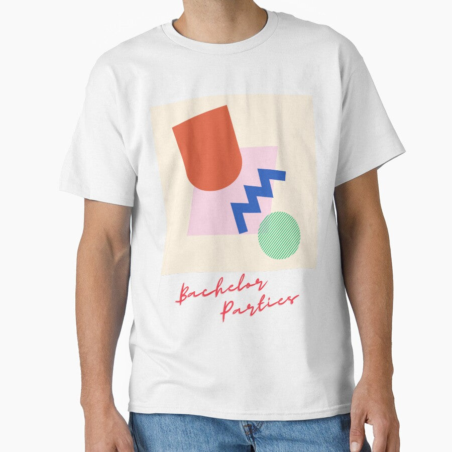 Bachelor Parties Memphis Group Aesthetic Classic T Shirt