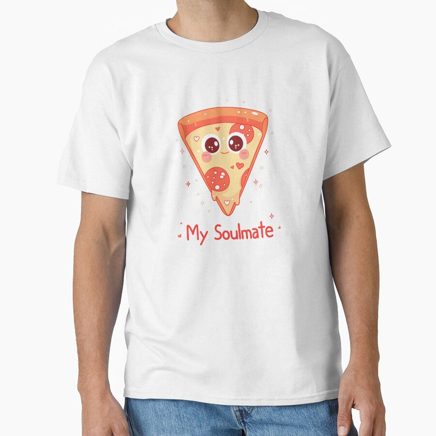 My Soulmate - Pizza Slice Love Classic T-Shirt