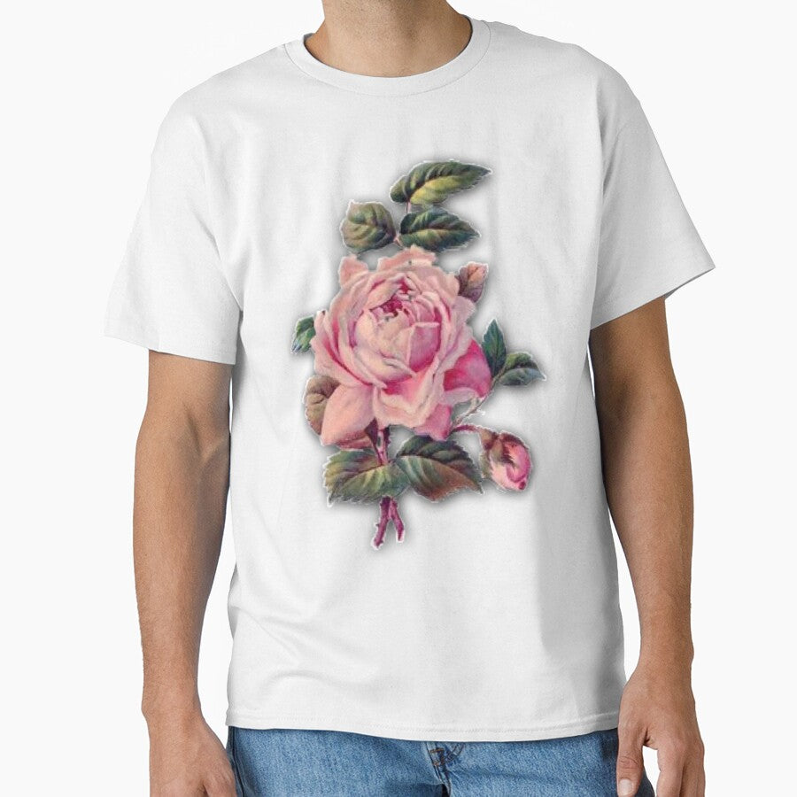 Beautiful retro design flower Classic T-Shirt