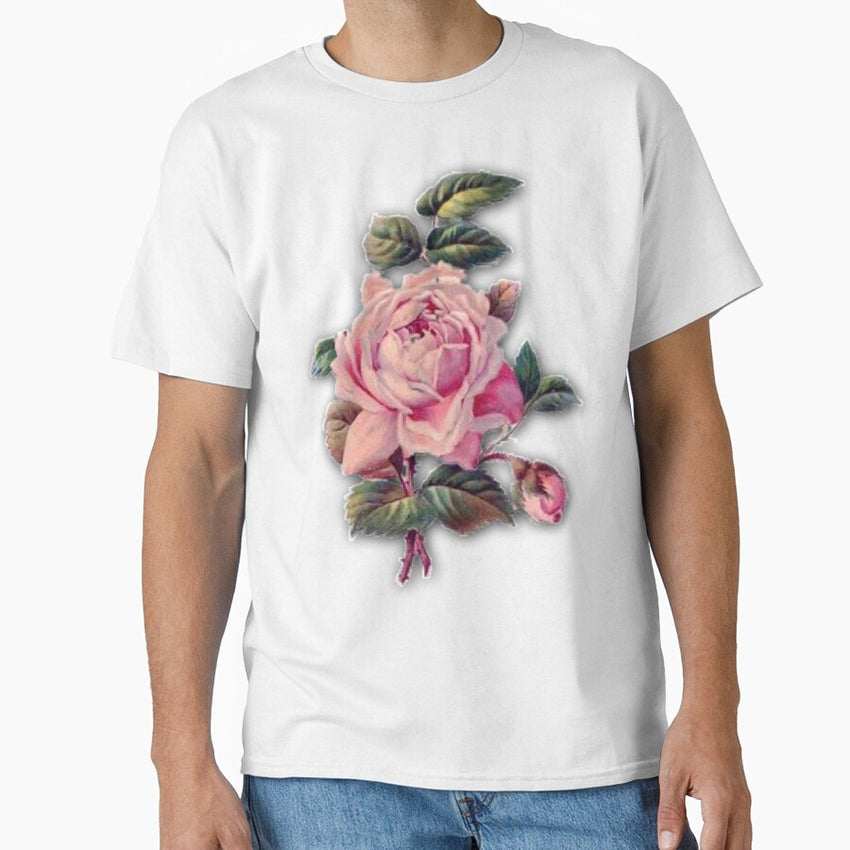 Beautiful retro design flower Classic T-Shirt