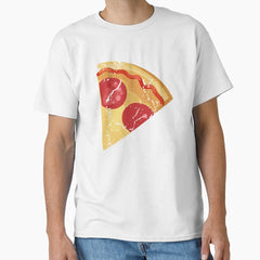 Pizza Slice Matching set halloween costume for couples Classic T-Shirt