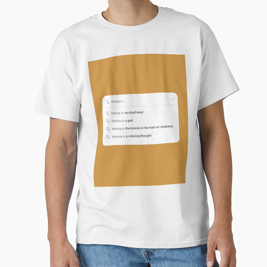 Taylor Swift Midnights Karma Burnt Orange Classic T Shirt