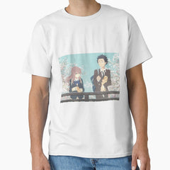 A Silent Voice Shoya Shouko Anime Movie Classic T Shirt