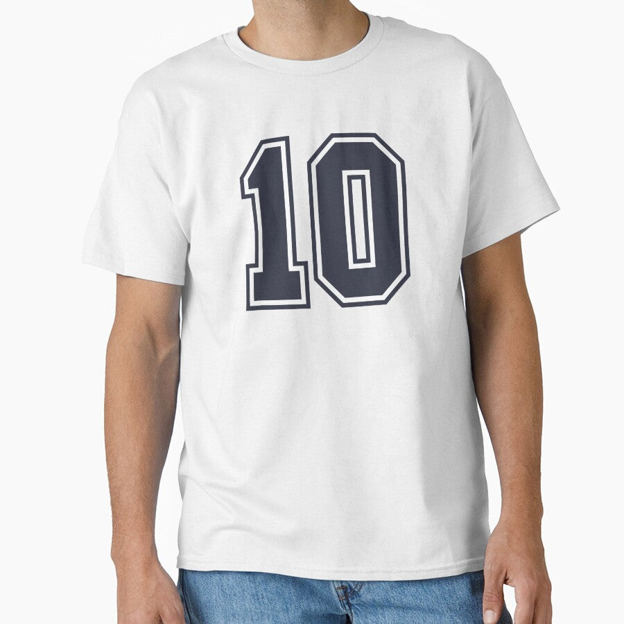 10 Sports Number Ten Classic T-Shirt