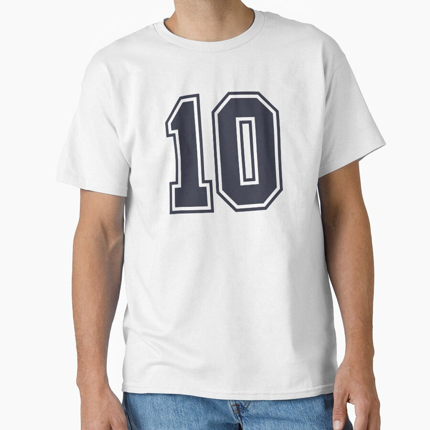 10 Sports Number Ten Classic T-Shirt