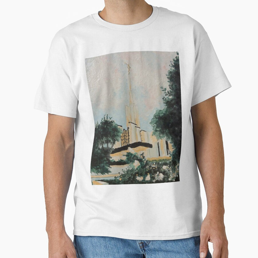 Atlanta GA Temple Golden Hour Classic T-Shirt