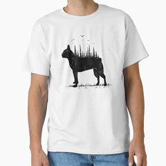 Adventure Time Boston Terrier Dog Adventure Classic T Shirt