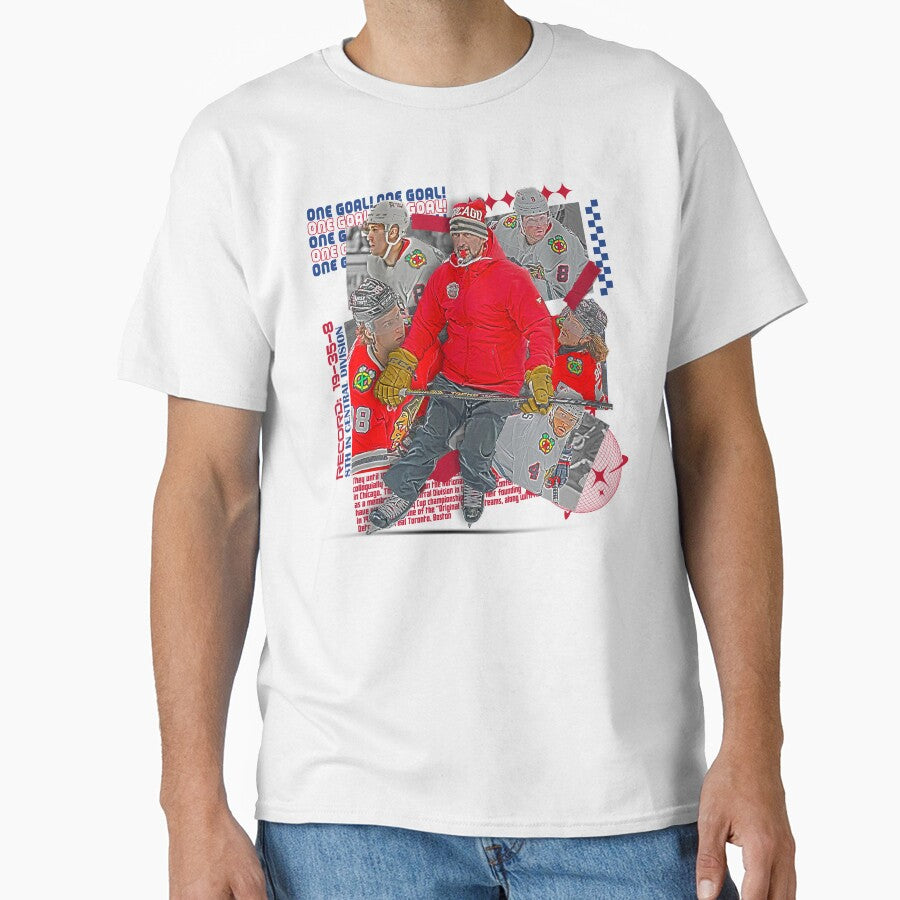 Chicago Hockey Team Squad Design Classic T-Shirt