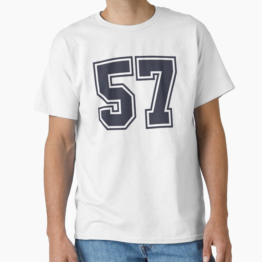 57 Sports Number Fifty-Seven Classic T-Shirt