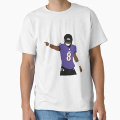Baltimore ravens Lamar Jackson Classic T-Shirt