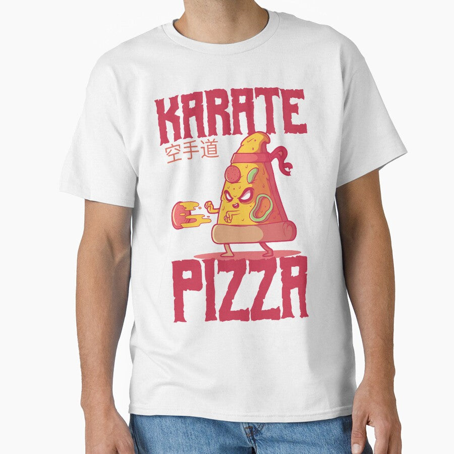 Karate Pizza Funny Pizza Classic T-Shirt