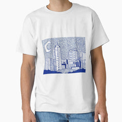 A Starry Night In Atlanta Classic T-Shirt