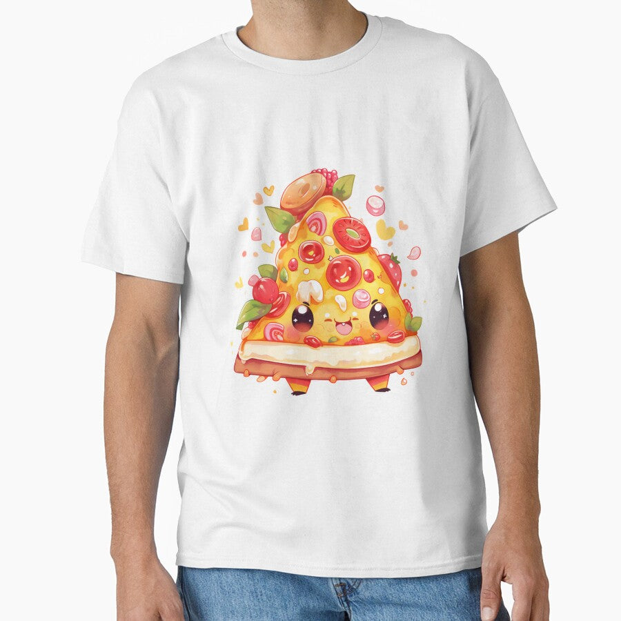 Chibi Pizza Classic T-Shirt