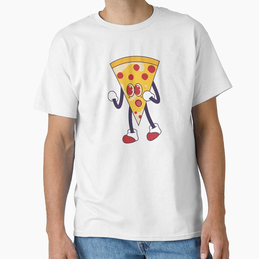 pizza fighting Classic T-Shirt