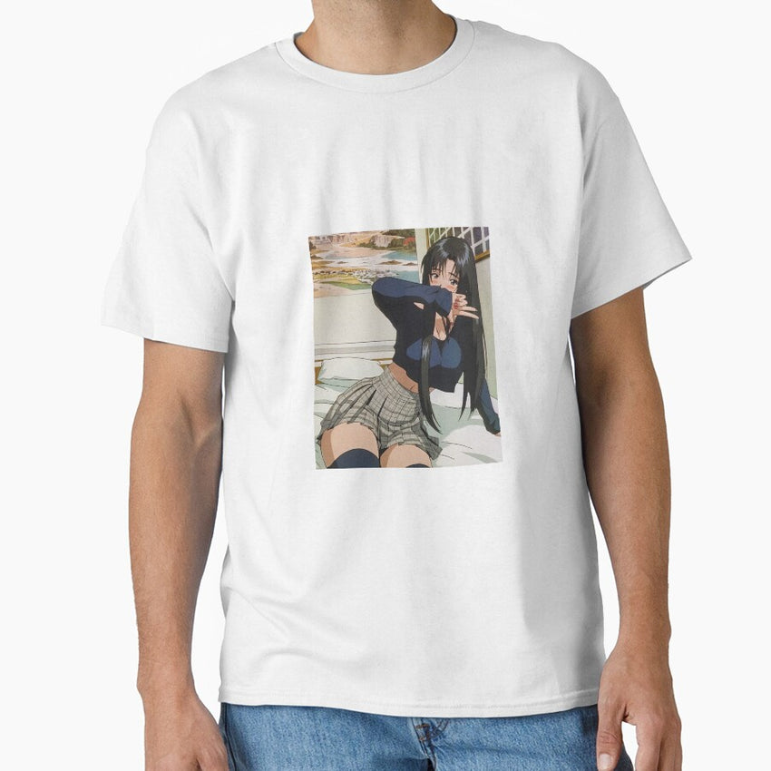 Anime Girl Aesthetic Classic T Shirt