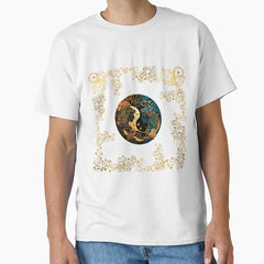 GEMINI ZODIAC SIGN ON BLACK AND WITHOUT FONT Classic T-Shirt