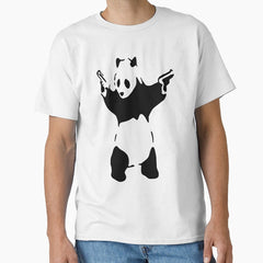 Banksy Panda Classic T Shirt