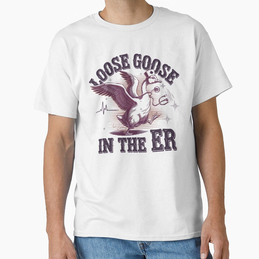 Funny Loose Goose In The Er Classic T Shirt