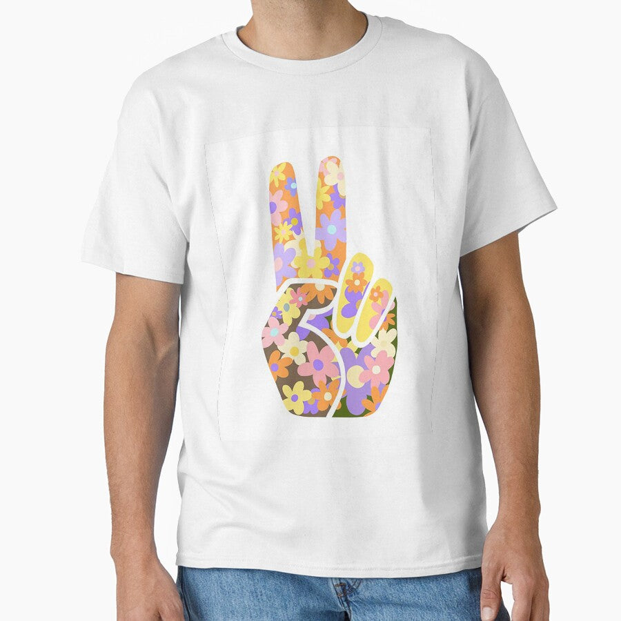flower peace Classic T-Shirt
