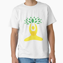 Abstract Yoga Mind Classic T Shirt