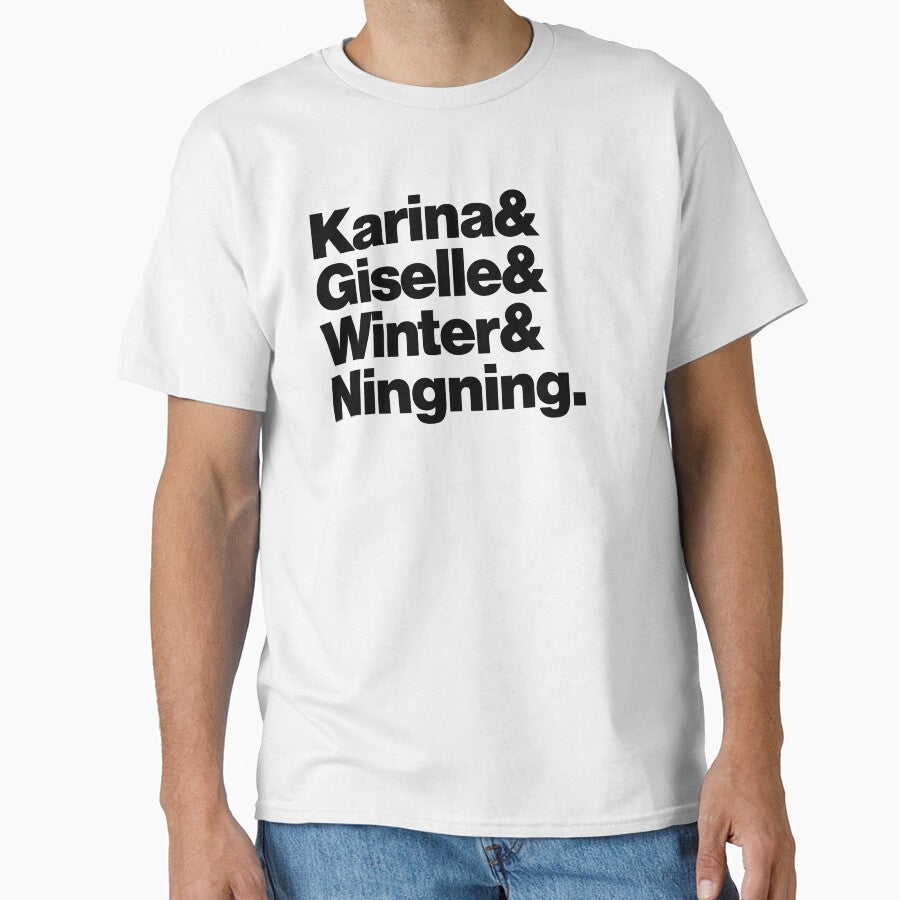 Aespa Members Names Classic T Shirt