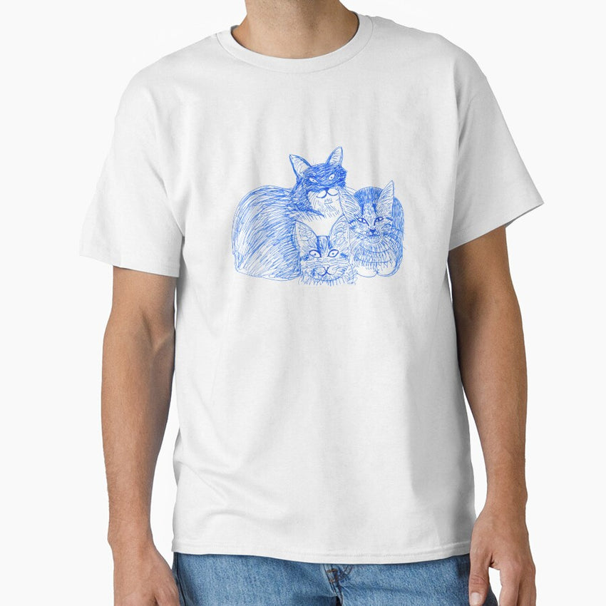Three cats Classic T-Shirt