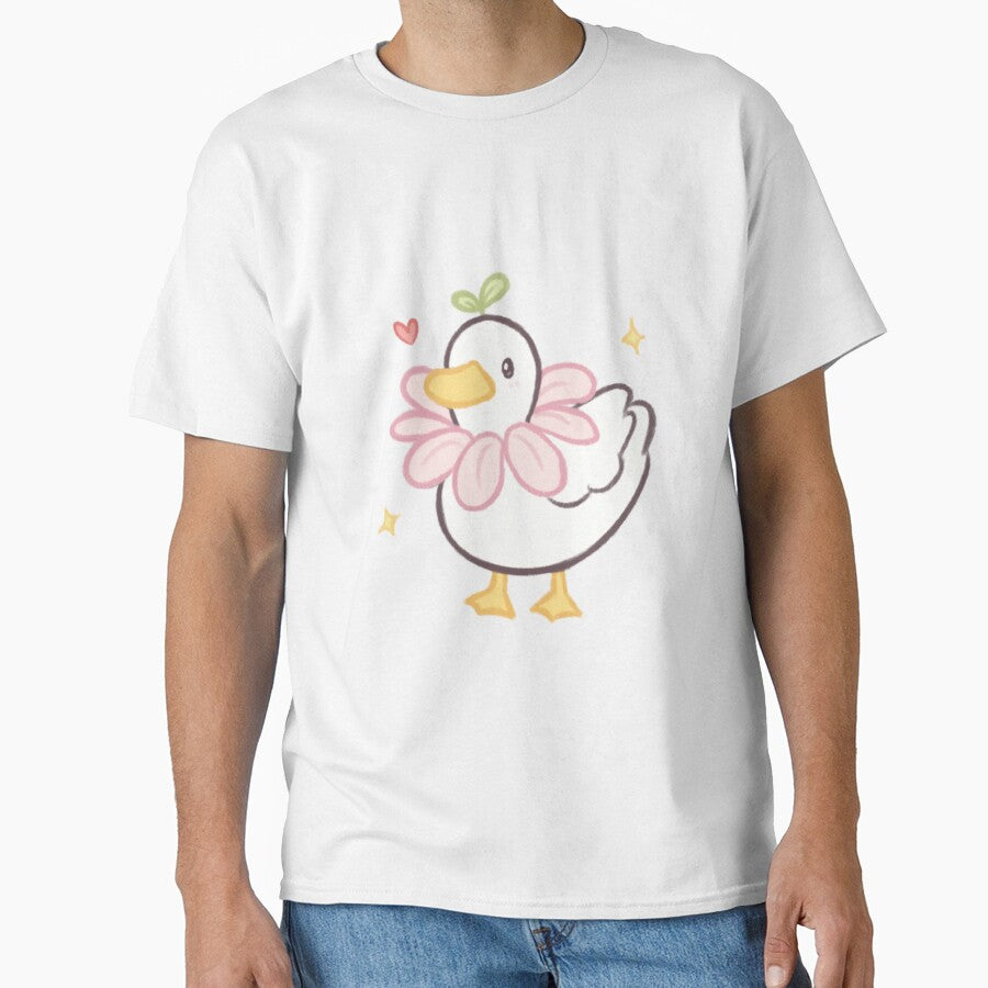 Flower Duck Classic T Shirt
