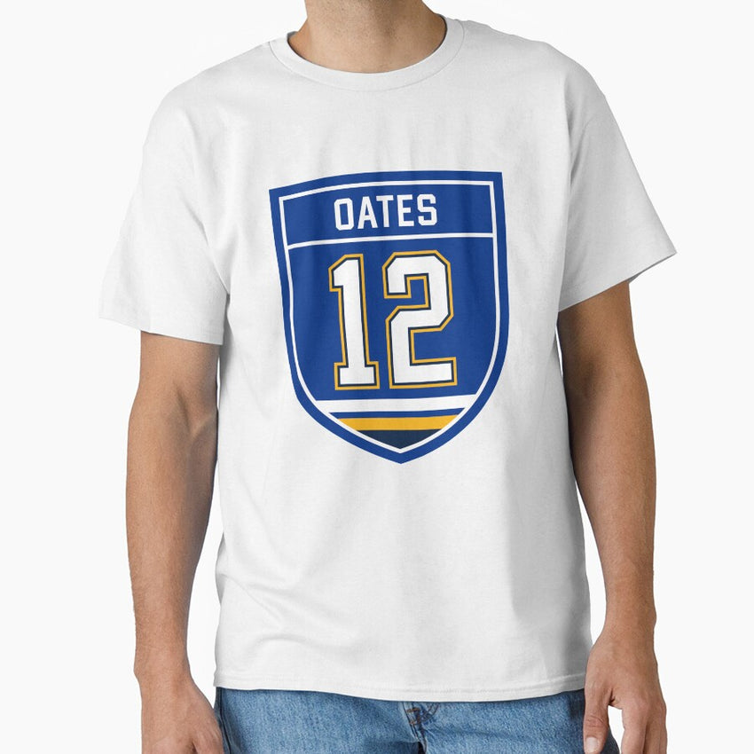 Adam Oates St. Louis #12 emblem Classic T-Shirt