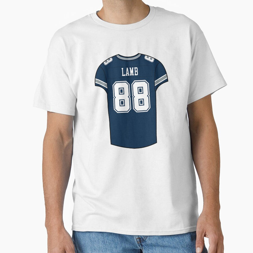 CeeDee Lamb Away Jersey Classic T-Shirt