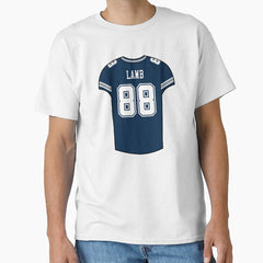 CeeDee Lamb Away Jersey Classic T-Shirt
