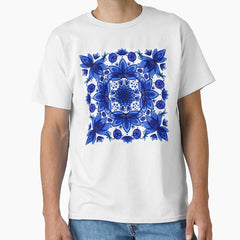 Porcelain Floral Classic T-Shirt