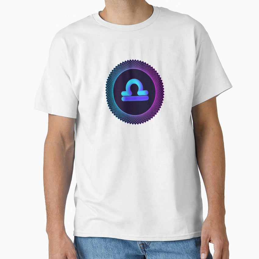 LIBRA ZODIAC SIGN,ZODIAC SYMBOL,ASTROLOGY SIGN Classic T-Shirt