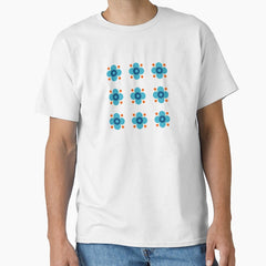 Retro flower pattern Classic T-Shirt