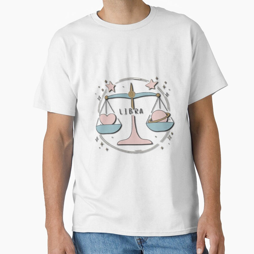 Astrology Zodiac Designs: Libra #2 Classic T-Shirt