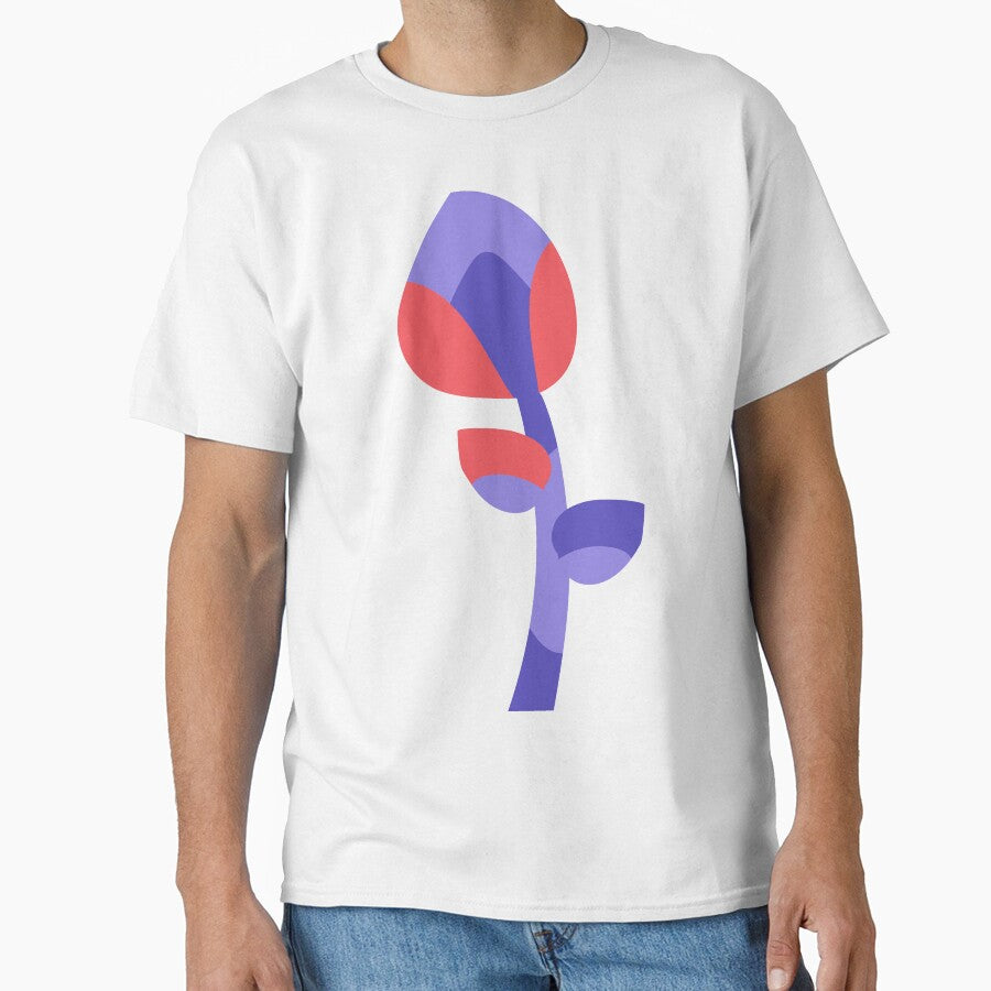 Pink in purple Classic T-Shirt