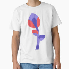 Pink in purple Classic T-Shirt