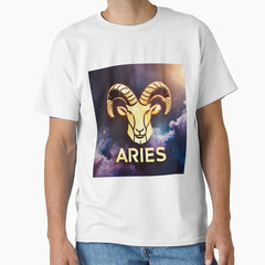 Aries Ram Zodiac Sign Horoscope Symbol Classic T-Shirt