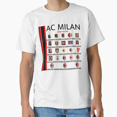 AC Milan Logo History Classic T-Shirt