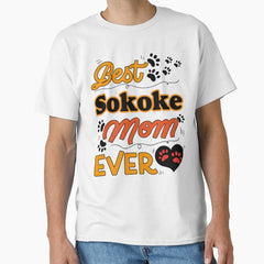 Best Sokoke Cat Mom Ever cute design for all the cats lovers mamas Classic T-Shirt