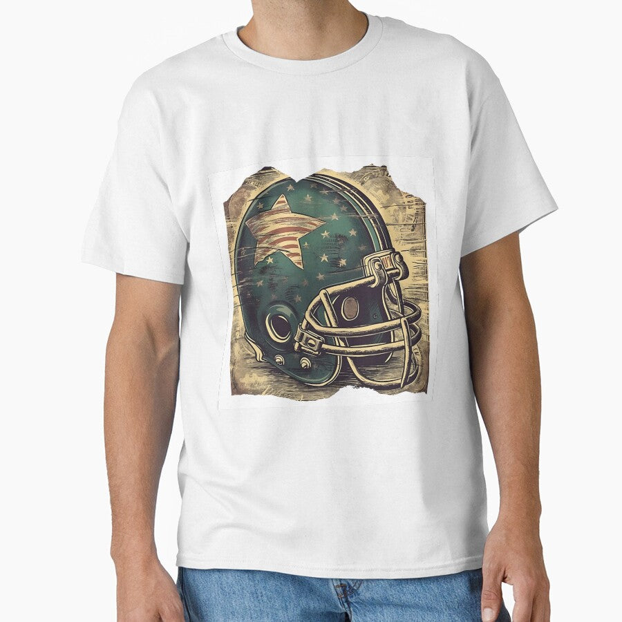 American footbal Essential Vintage T-Shirt Classic T-Shirt