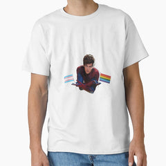 Andrew Garfield pride superhero sticker Classic T-Shirt