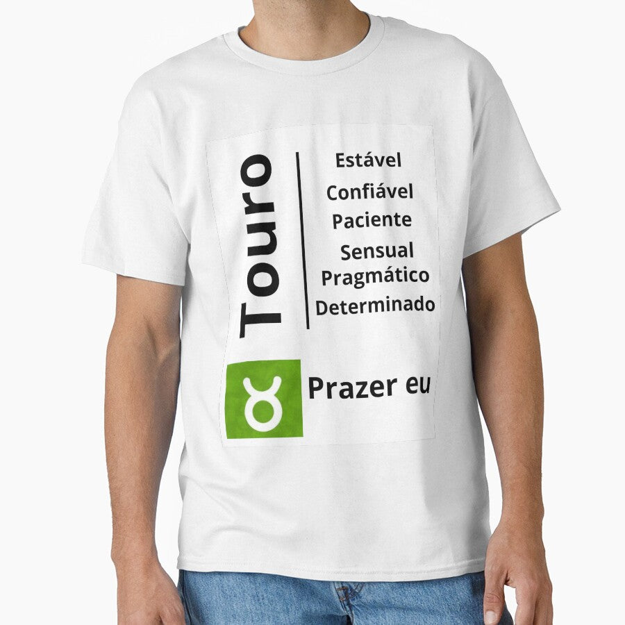 Taurus the strength of the earth. Classic T-Shirt