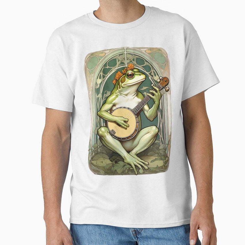 Banjo Frog Classic T Shirt
