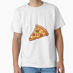 pizza slice illustration Classic T-Shirt