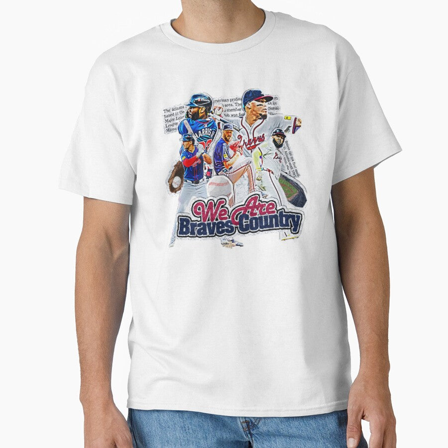 Baseball Team atlantaSquad Design 1 Classic T-Shirt