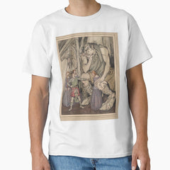 Allies Fairy Book The Scottish Story Of The Battle Of The Birds Arthur Rackham Classic T Shirt