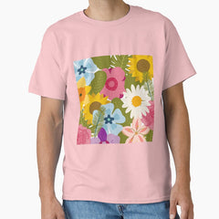 Flower Pattern 2 Classic T-Shirt