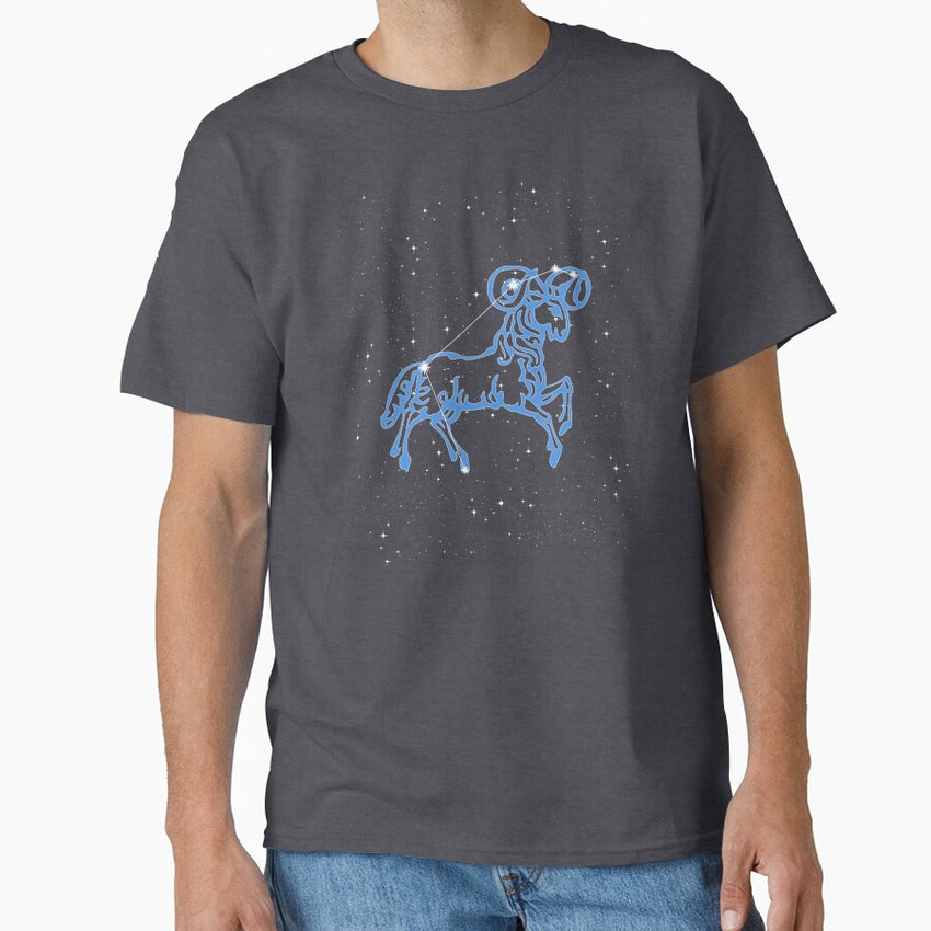 Aries Constellation And Zodiac Sign Classic T Shirt