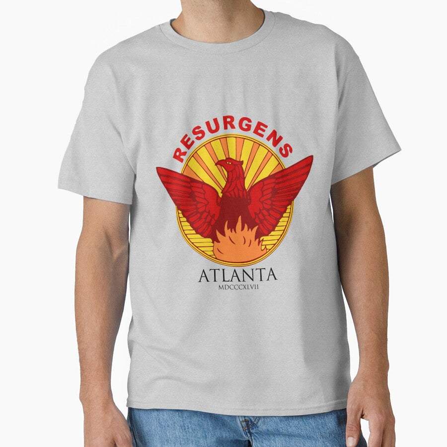 Atlanta Seal-Red lettering Classic T-Shirt